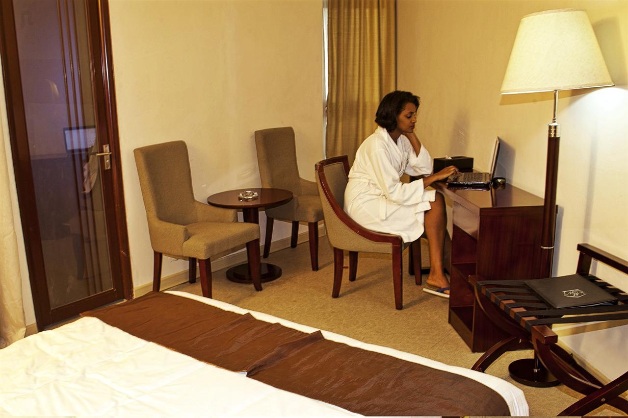 Manrashiwa Hotel Addis Abeba Rom bilde